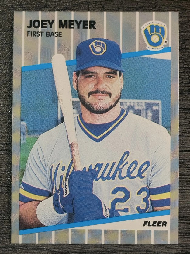 1989 Fleer #191 Joey Meyer