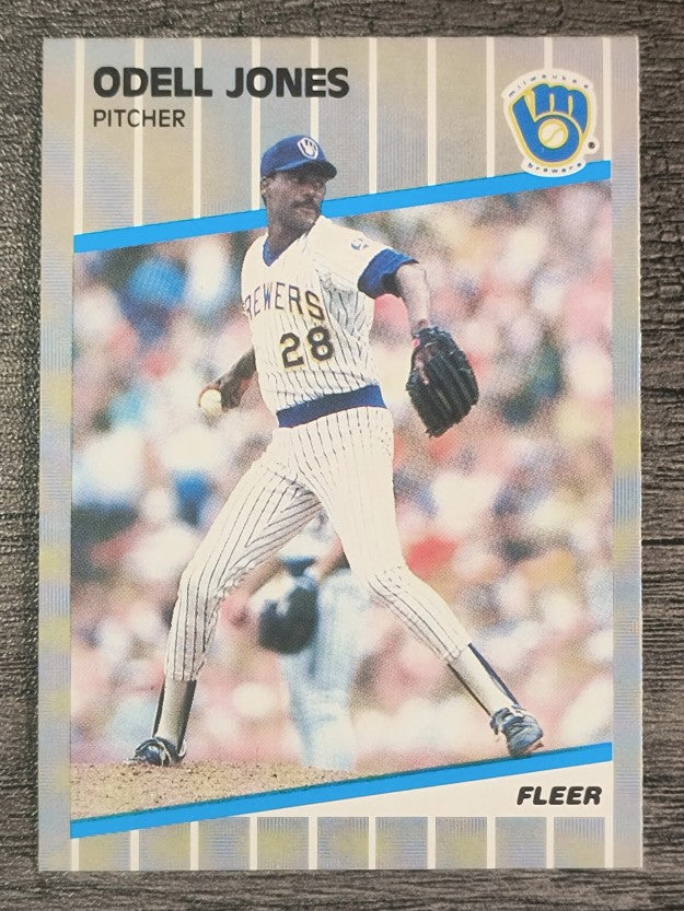 1989 Fleer #189 Odell Jones