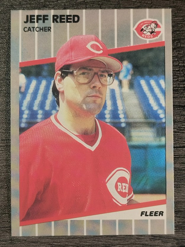1989 Fleer #167 Jeff Reed