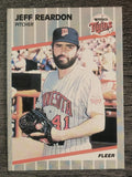 1989 Fleer #125 Jeff Reardon