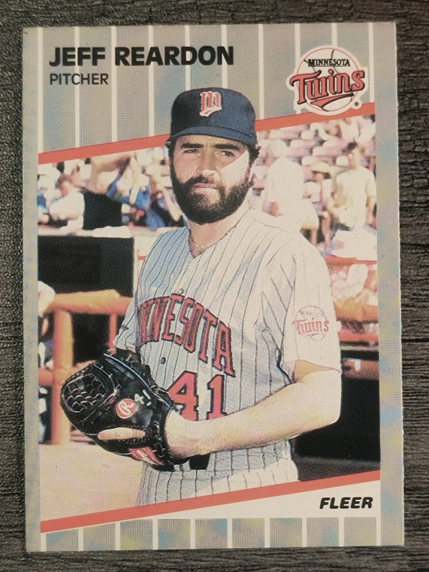 1989 Fleer #125 Jeff Reardon