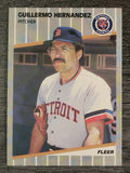 1989 Fleer #135 Guillermo Hernandez