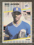 1989 Fleer #550 Mike Jackson