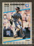 1989 Fleer #586 Paul Assenmacher