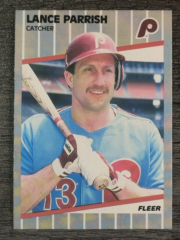 1989 Fleer #578 Lance Parrish