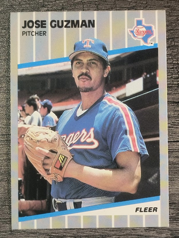 1989 Fleer #520 Jose Guzman