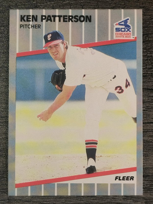 1989 Fleer #508 Ken Patterson