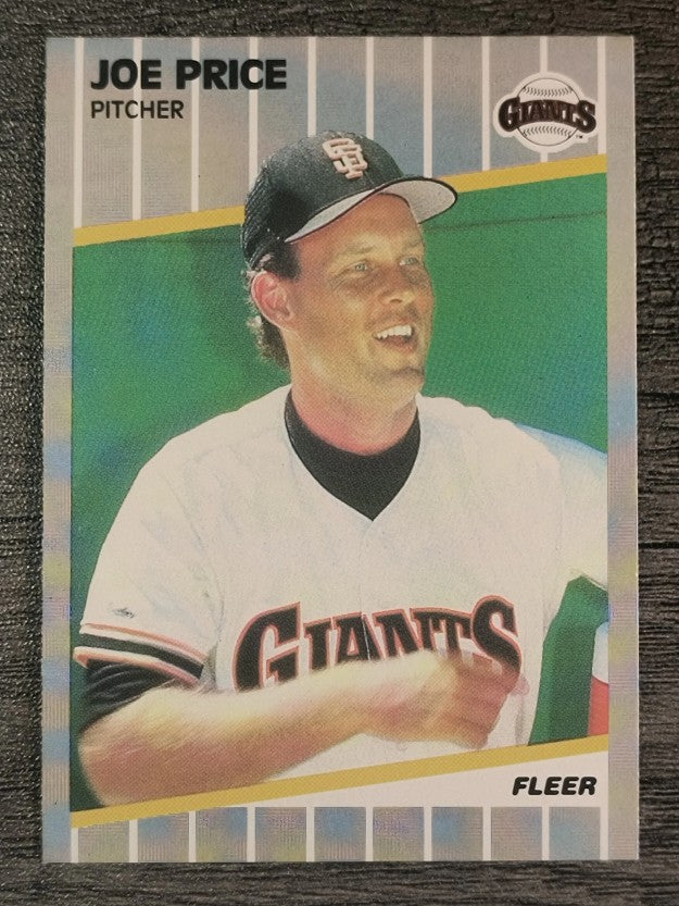 1989 Fleer #339 Joe Price