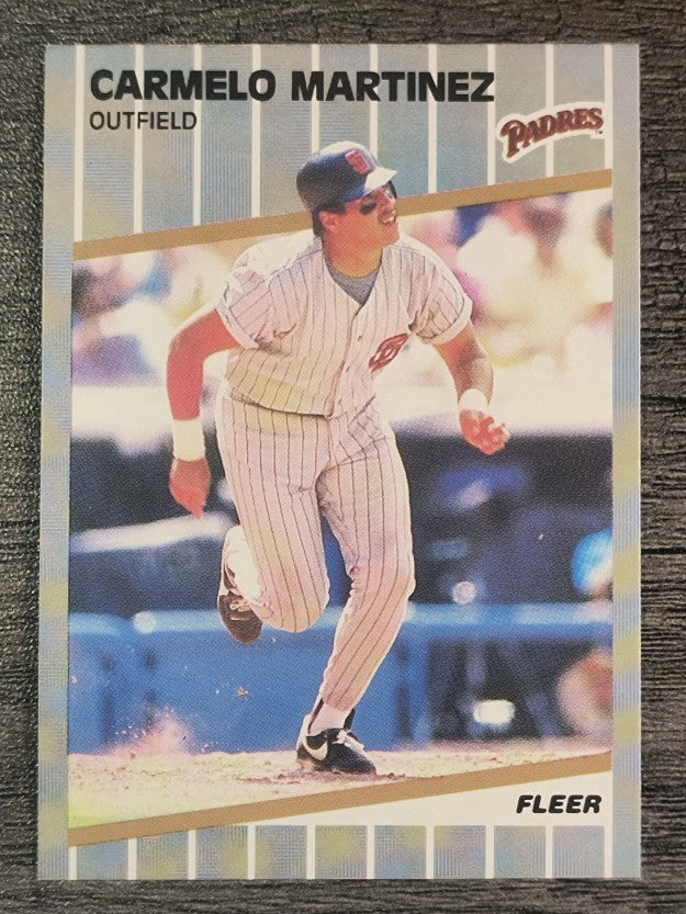 1989 Fleer #311 Carmelo Martinez
