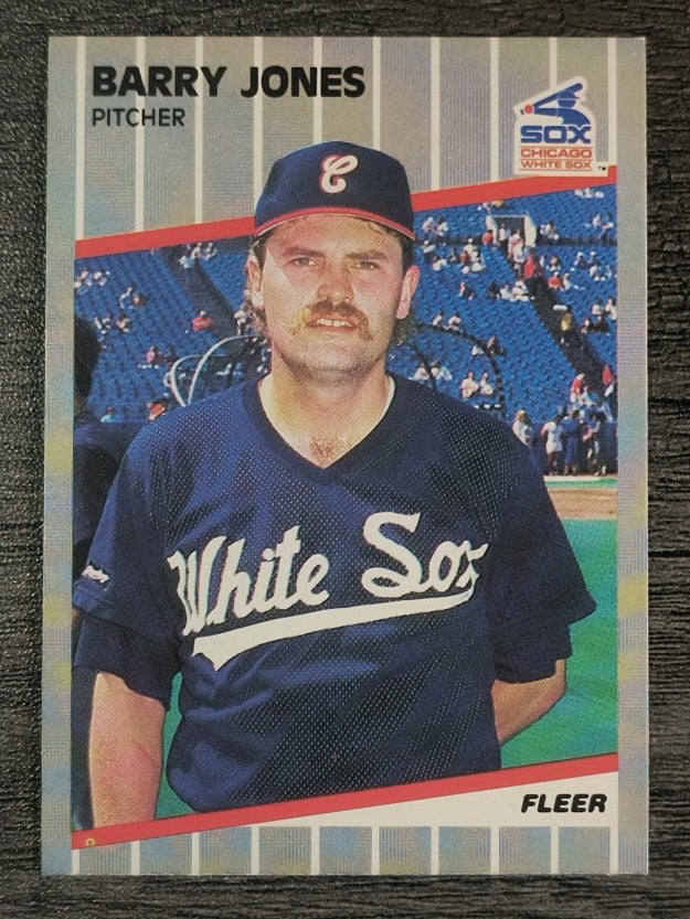 1989 Fleer #500 Barry Jones