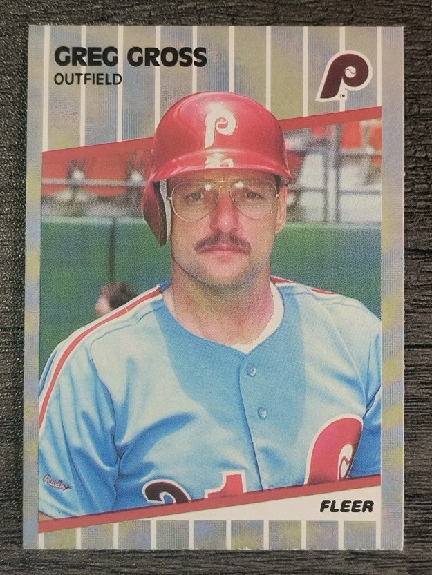 1989 Fleer #568 Greg Gross