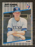 1989 Fleer #527 Jeff Kunkel