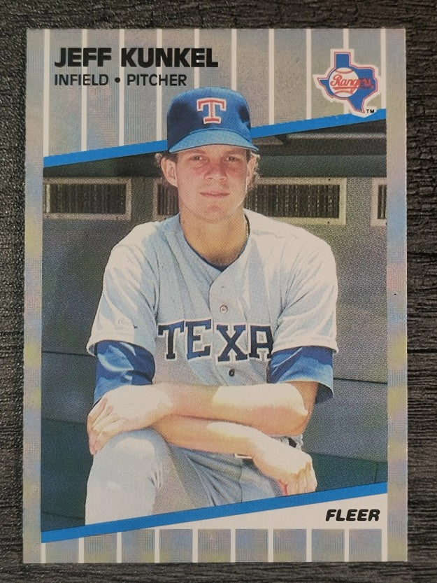 1989 Fleer #527 Jeff Kunkel