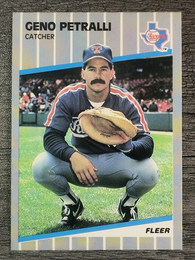 1989 Fleer #530 Geno Petralli