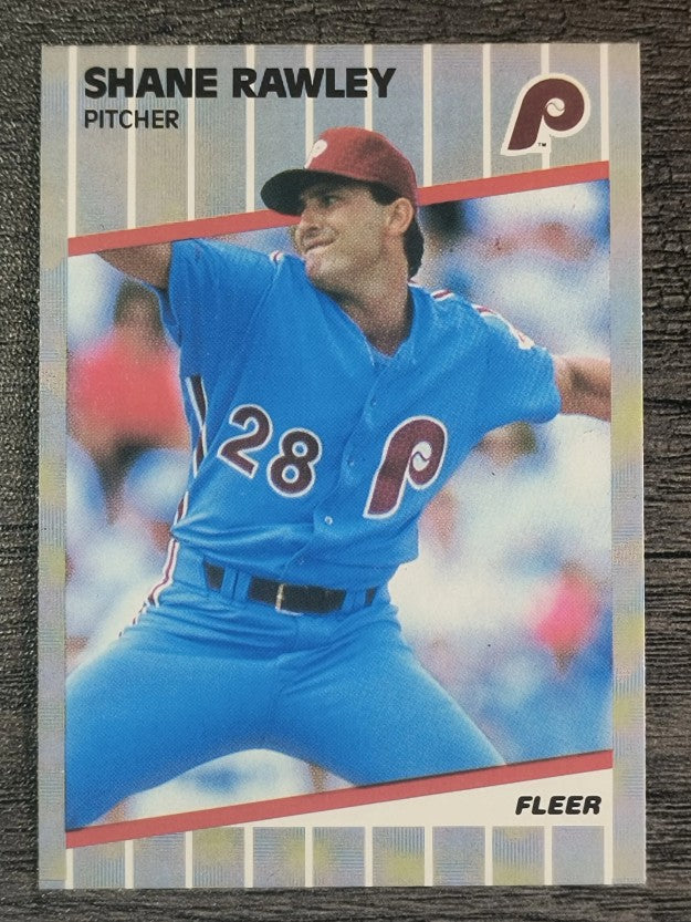 1989 Fleer #579 Shane Rawley