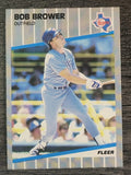 1989 Fleer #514 Bob Brower