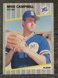 1989 Fleer #543 Mike Campbell
