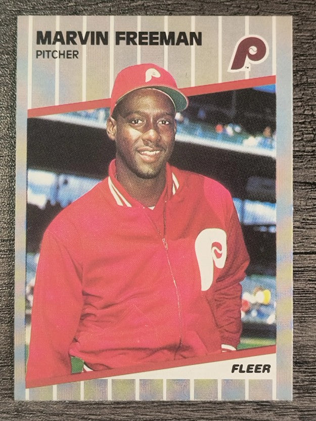 1989 Fleer #566 Marvin Freeman