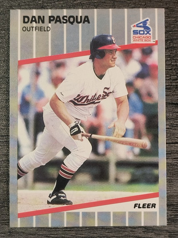 1989 Fleer #507 Dan Pasqua
