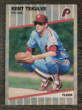 1989 Fleer #583 Kent Tekulve