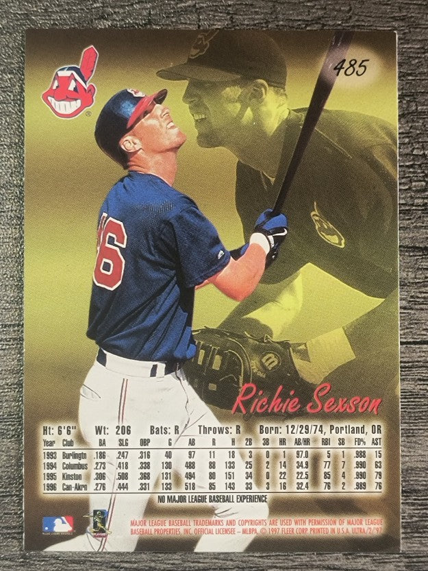 1997 Ultra #485 Richie Sexson