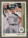 2002 UD Authentics #166 Todd Helton