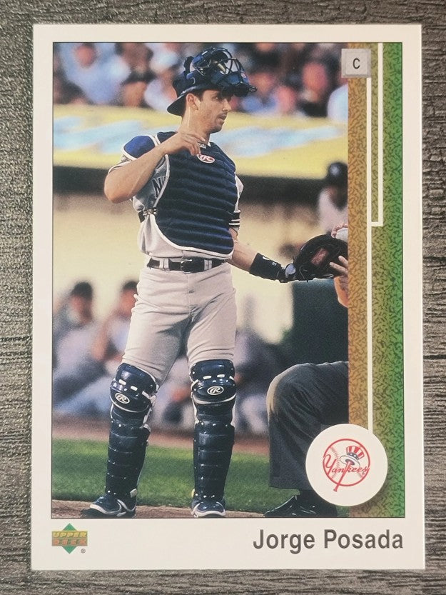 2002 UD Authentics #83 Jorge Posada