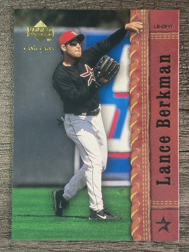 2001 Upper Deck Gold Glove #44 Lance Berkman