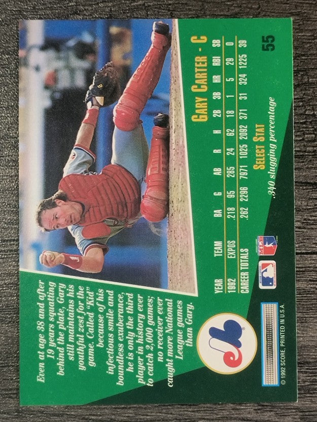 1993 Select #55 Gary Carter