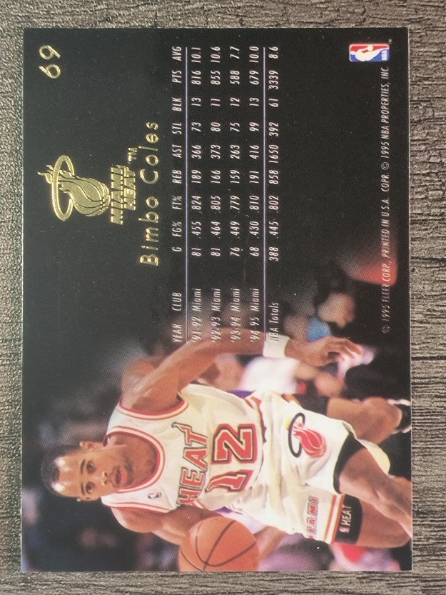 1995-96 Flair #69 Bimbo Coles