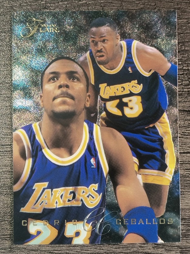 1995-96 Flair #65 Cedric Ceballos