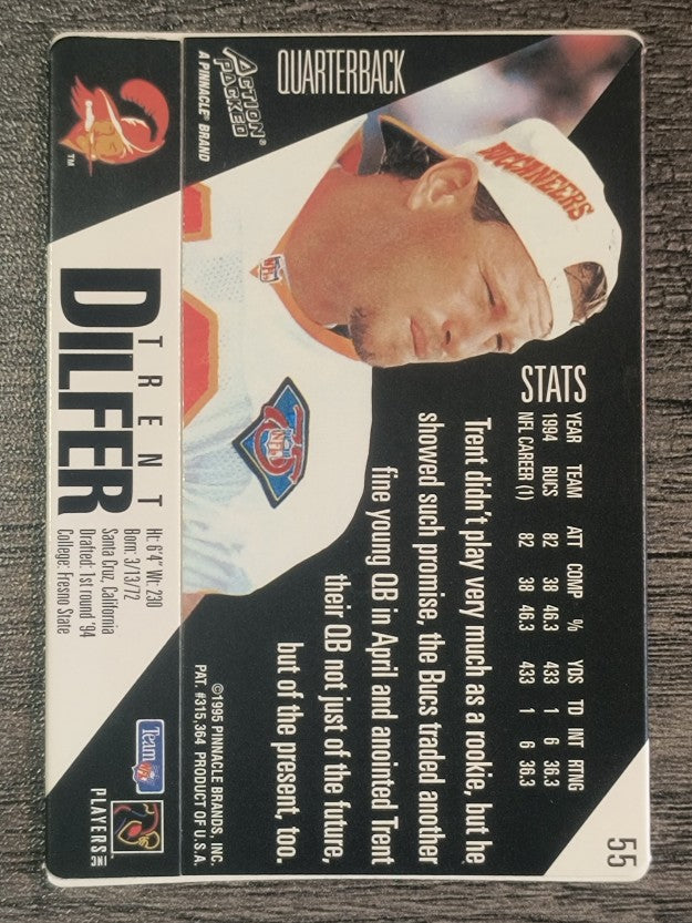 1995 Action Packed #55 Trent Dilfer