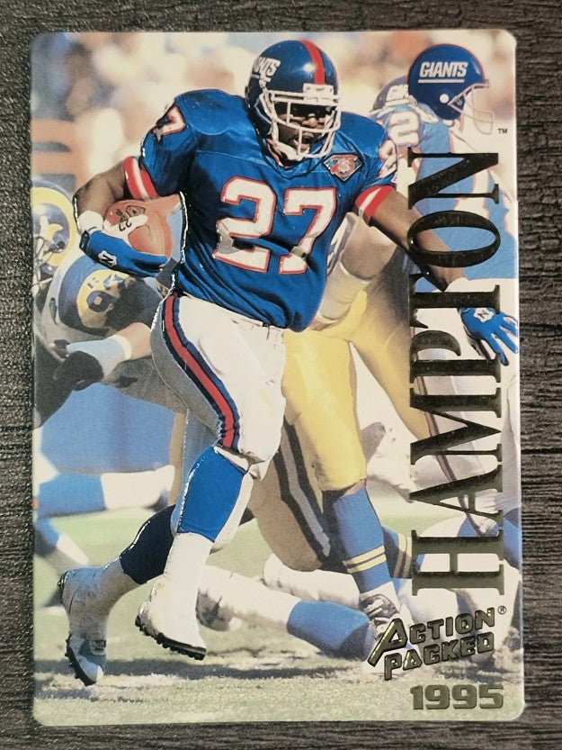 1995 Action Packed #25 Rodney Hampton