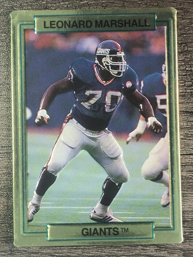 1989 Action Packed Test #16 Leonard Marshall