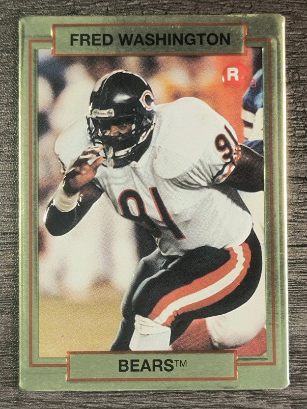 1990 Action Packed Rookie Update #42 Fred Washington RC