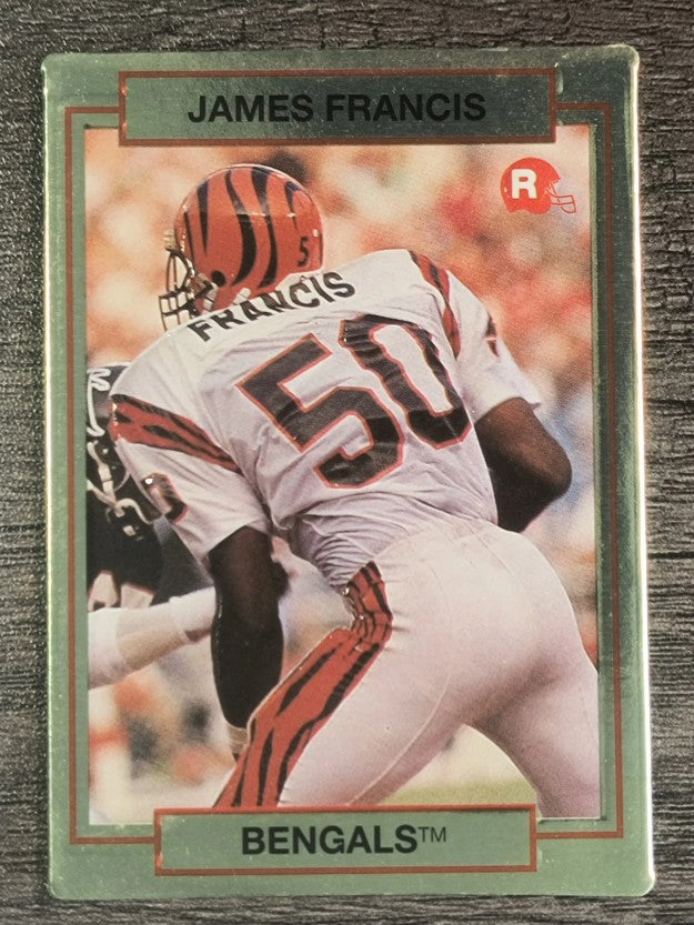 1990 Action Packed Rookie Update #31 James Francis RC