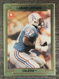 1990 Action Packed Rookie Update #32 Lamar Lathon RC