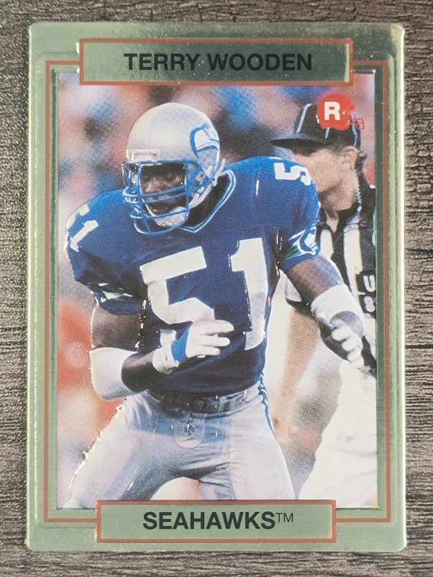 1990 Action Packed Rookie Update #40 Terry Wooden RC