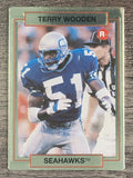 1990 Action Packed Rookie Update #40 Terry Wooden RC