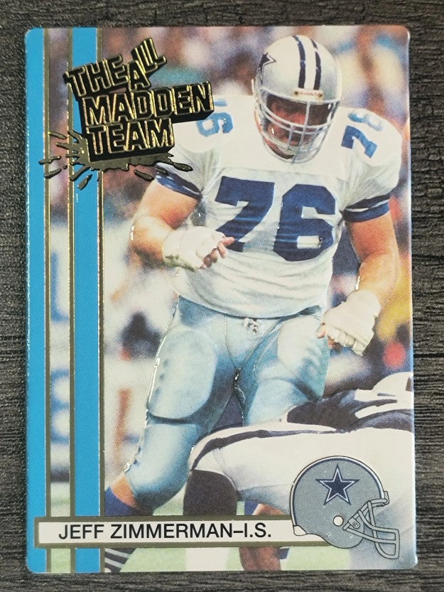 1990 Action Packed All-Madden #23 Jeff Zimmerman