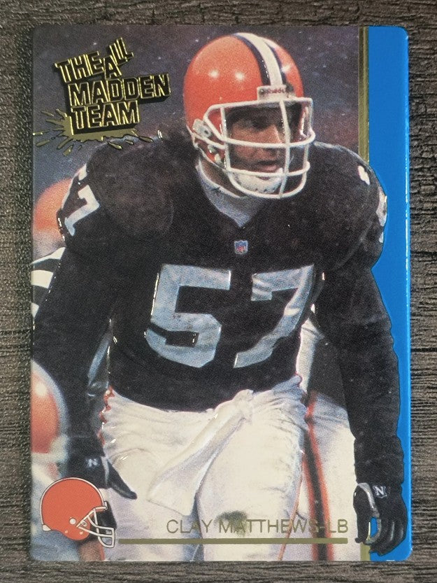 1991 Action Packed All-Madden #36 Clay Matthews