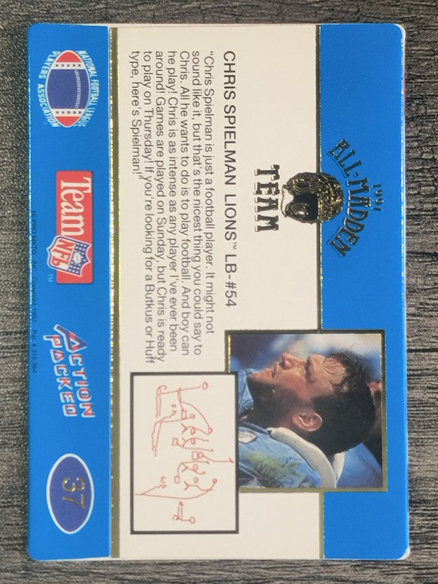 1991 Action Packed All-Madden #37 Chris Spielman