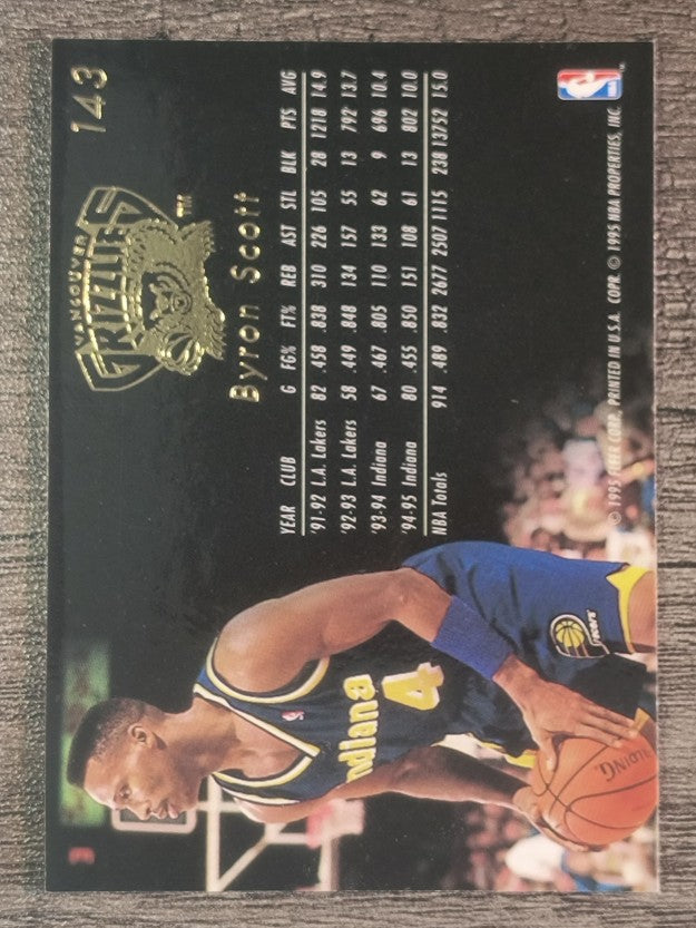 1995-96 Flair #143 Byron Scott