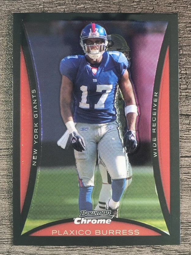 2008 Bowman Chrome #BC170 Plaxico Burress