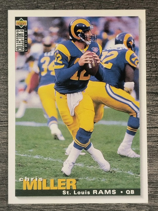 1995 Collector's Choice #161 Chris Miller