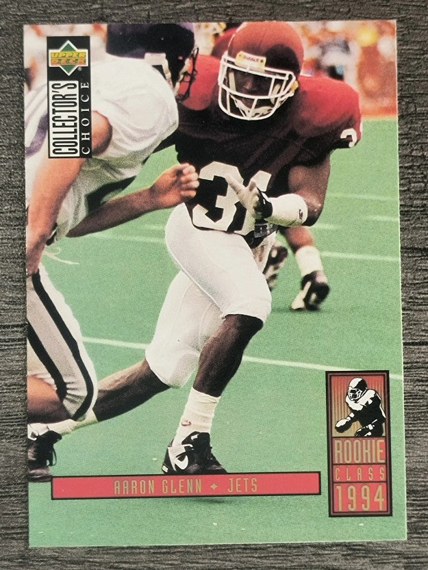 1994 Collector's Choice #2 Aaron Glenn RC