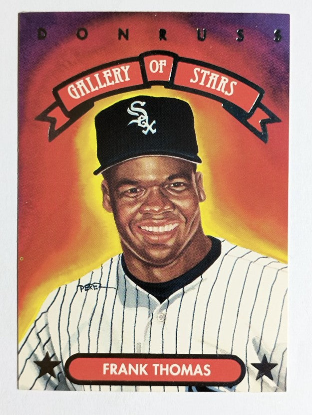 1992 Triple Play Gallery #GS12 Frank Thomas