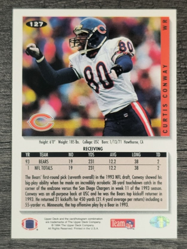 1994 Collector's Choice #127 Curtis Conway