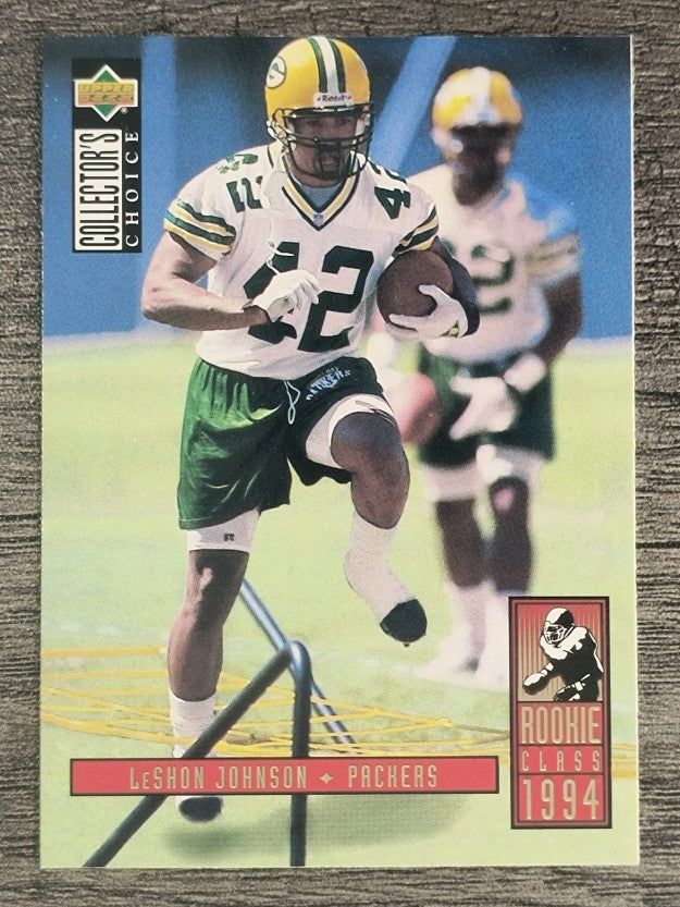 1994 Collector's Choice #21 LeShon Johnson RC