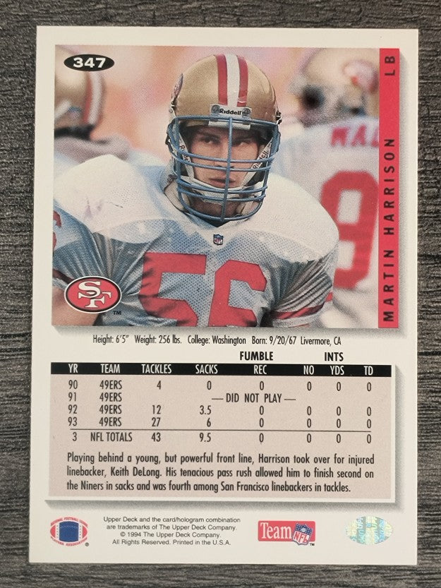 1994 Collector's Choice #347 Martin Harrison